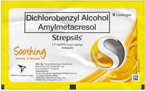 Strepsils® Honey Lemon 8s Lozenges